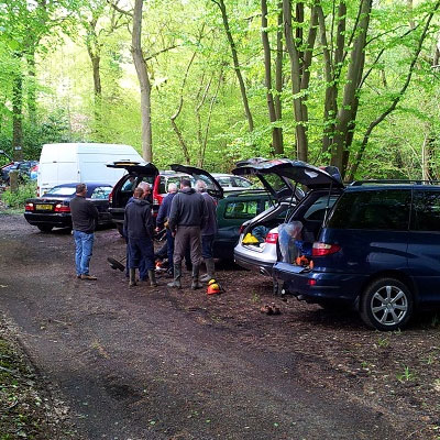 fishing meeting